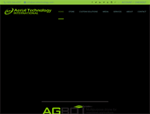 Tablet Screenshot of aerialtechnology.com